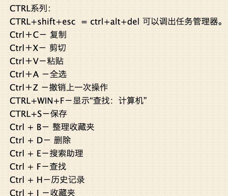 电脑键盘快捷键大全，提高工作效率！