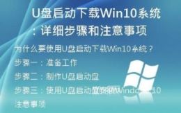   U盘启动下载Win10系统：详细步骤和注意事项