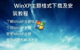  WinXP主题格式下载及安装教程