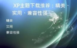 XP主题下载推荐：精美、实用、兼容性强