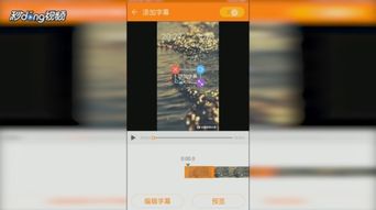安卓系统视频录制加字幕,打造个性化视听体